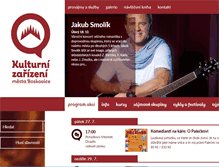 Tablet Screenshot of kulturaboskovice.cz
